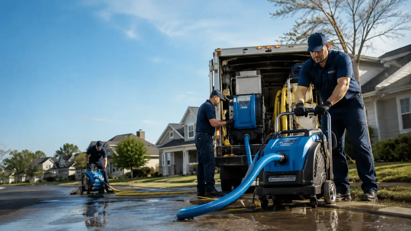 Flood Damage Cleanup in Grant, OK